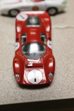 Speed Racer McDonald's toy and Brunn 1:43 scale diecast model car