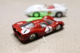 Speed Racer McDonald's toy and Brunn 1:43 scale diecast model car