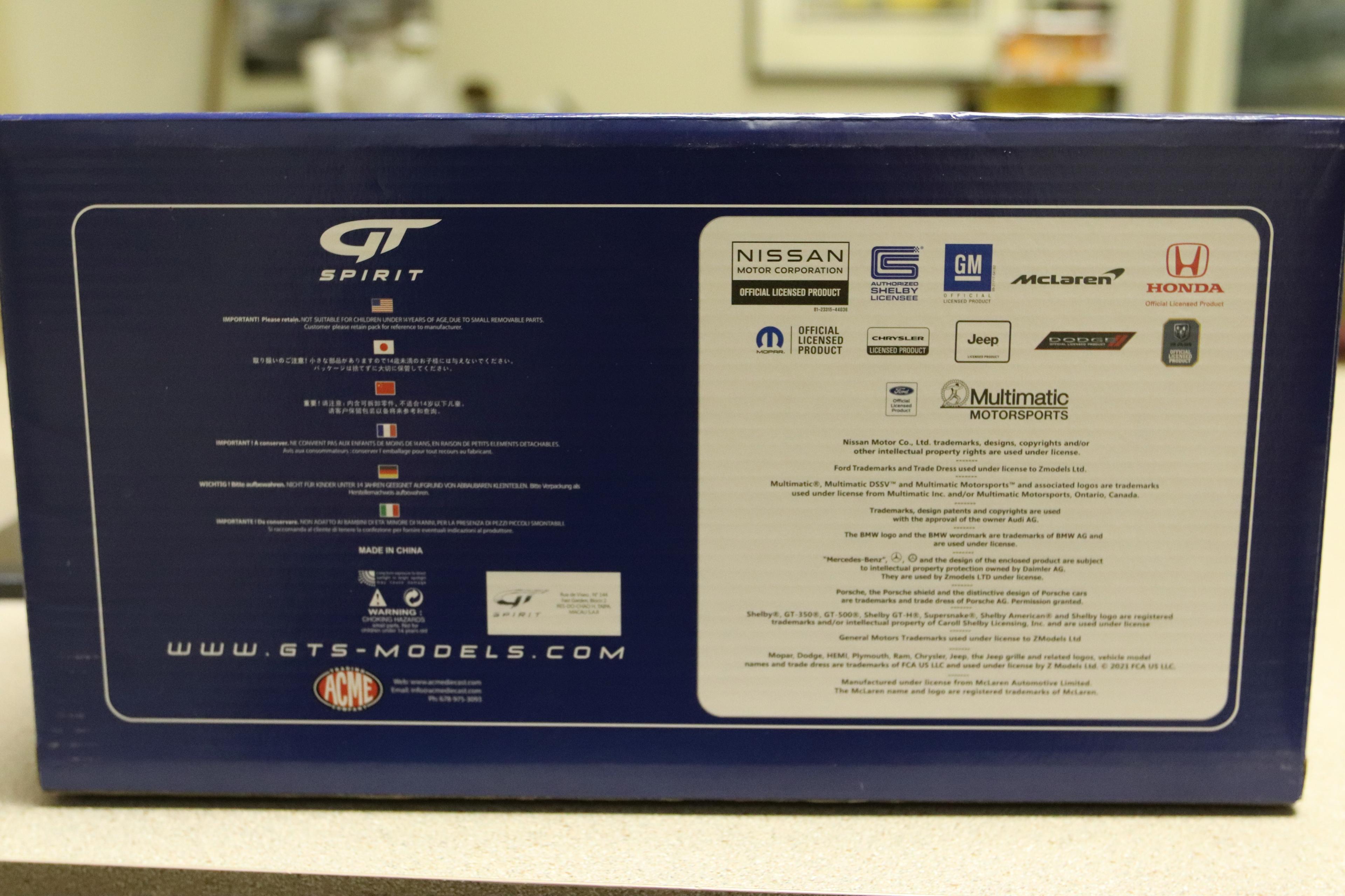 GT Spirit 1:18 scale Corvette C8