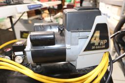 Coleman Blackhawk 4 hp 20-gallon air compressor