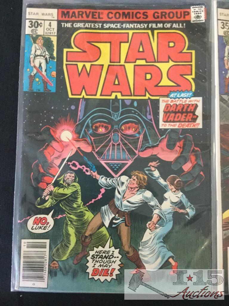 Marvel Star Wars Comic Books, Issues No. 1-6 Consecutive