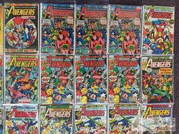 Marvel... 51 Copies The Avengers Issue No. 143 - No. 188 Not Consecutive