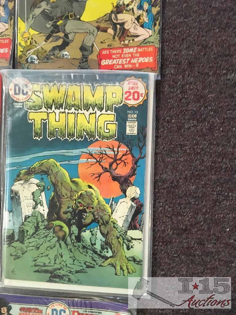 34 Man hunter, Dingbats, Dr. Fate, Assassin, Outsiders, Starman, Black Magic, ect