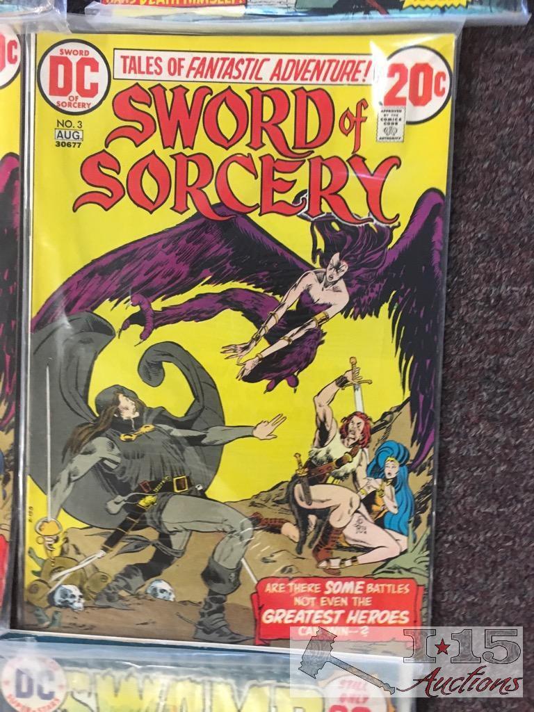 34 Man hunter, Dingbats, Dr. Fate, Assassin, Outsiders, Starman, Black Magic, ect
