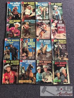 Dell Comics... 16 Roy Rogers and Trigger Comics