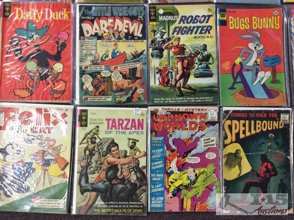 40 Assorted Gold Key, Harvey, And Charlton comics