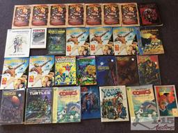 Approx 28 Assorted Books and Magazines