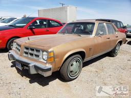 1977 Pontiac Ventura SJ 4 Door RUNNING CAR