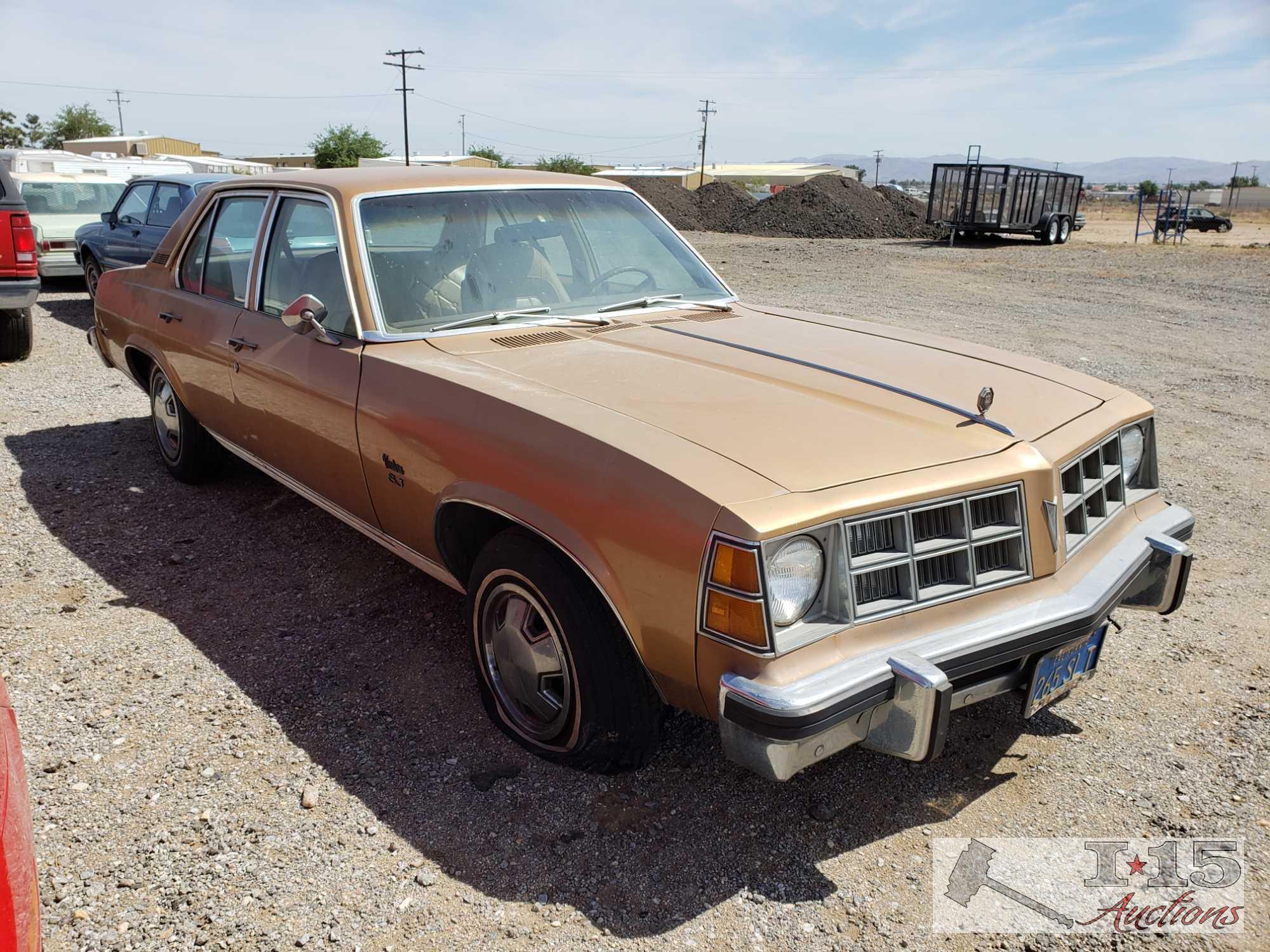 1977 Pontiac Ventura SJ 4 Door RUNNING CAR