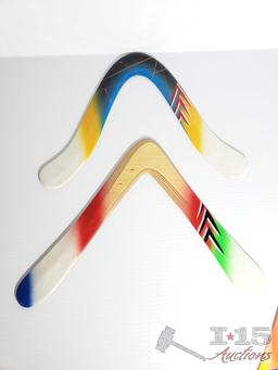 5 Colorado Boomerangs Handcrafted by Jim Mayfield
