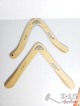 5 Colorado Boomerangs Handcrafted by Jim Mayfield