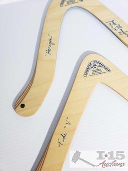 5 Colorado Boomerangs Handcrafted by Jim Mayfield