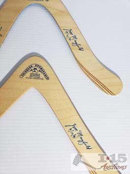 5 Colorado Boomerangs Handcrafted by Jim Mayfield