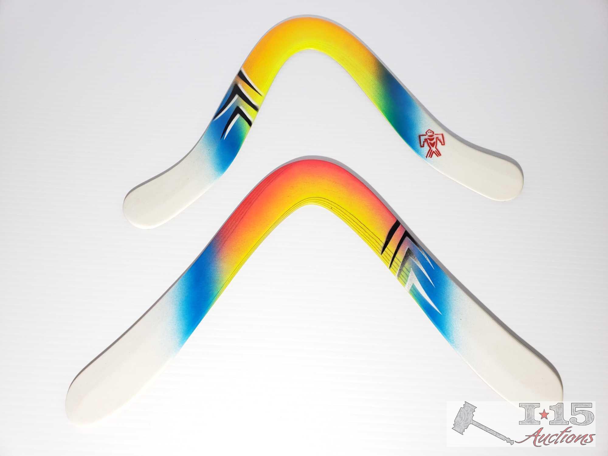 5 Colorado Boomerangs Handcrafted by Jim Mayfield