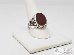 5 Assorted Rings Mostly Sterling Silver, 24g