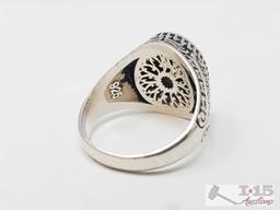 5 Assorted Rings Mostly Sterling Silver, 24g