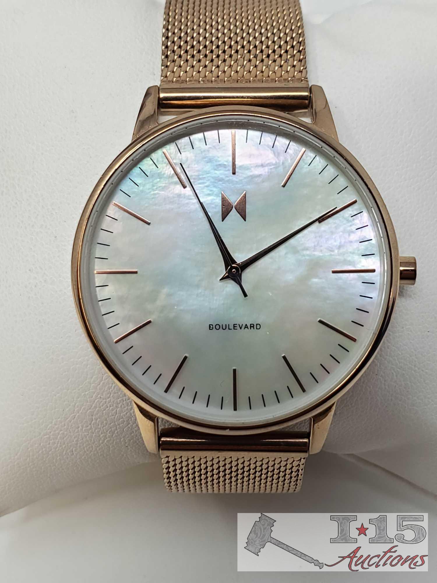 3 Watches Including Nixon and MVMNT