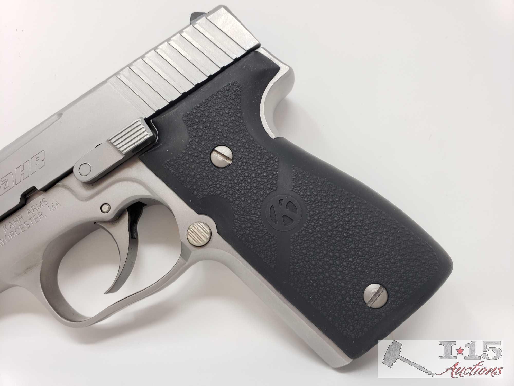 Kahr Arms K40 40S&W Semi-Automatic Pistol with 7 Round Magazine and Case, CA Transfer Available
