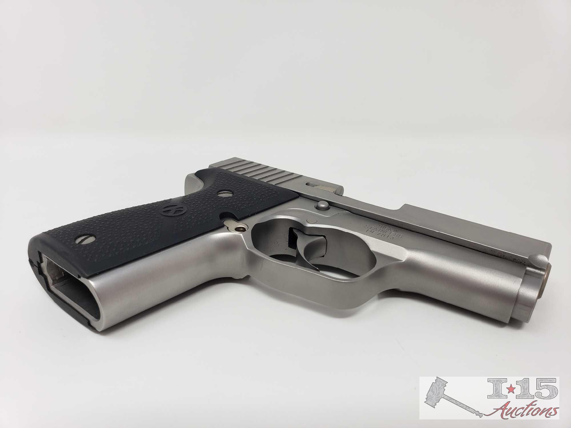 Kahr Arms K40 40S&W Semi-Automatic Pistol with 7 Round Magazine and Case, CA Transfer Available