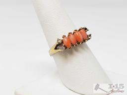 10k Gold Bracelets and Ring 69.5g