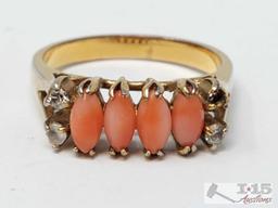 10k Gold Bracelets and Ring 69.5g