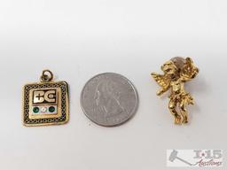 10k Jewlery and Pendent with Diamond, 27.6g