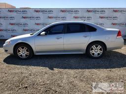 2013 Chevrolet Impala, Light Gray, CURRENT SMOG