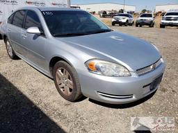 2013 Chevrolet Impala, Light Gray, CURRENT SMOG