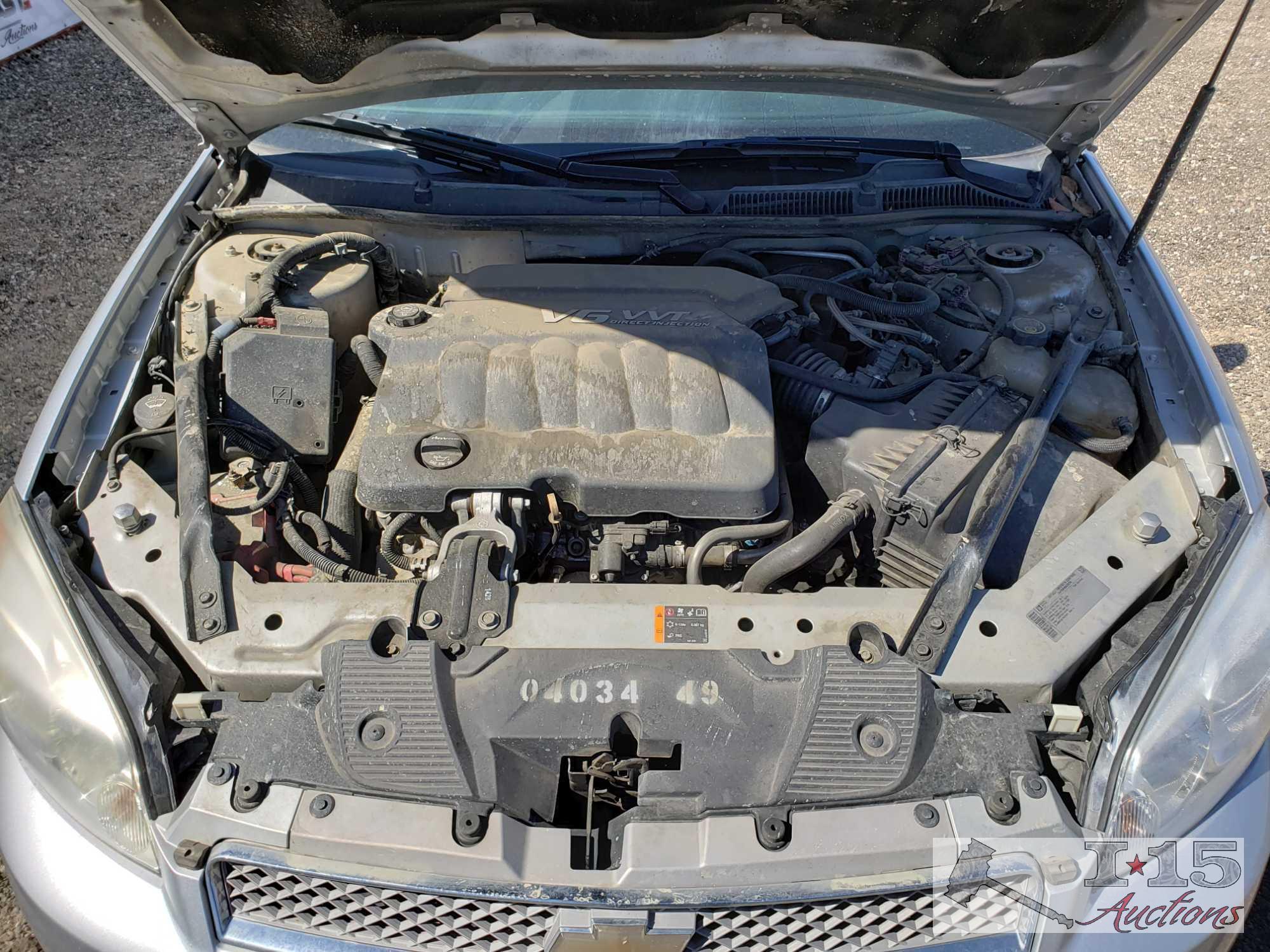 2013 Chevrolet Impala, Light Gray, CURRENT SMOG