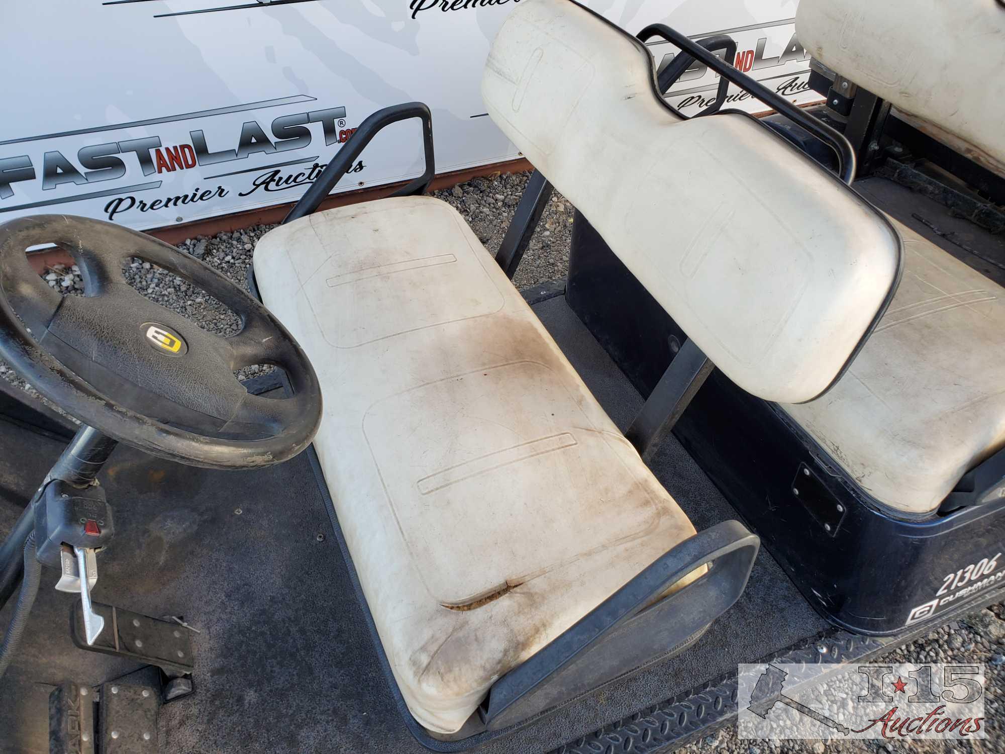 2013 Cushman Shuttle 4 Golf Cart