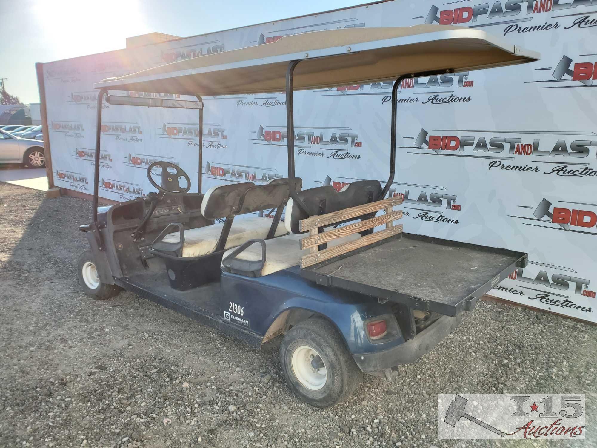 2013 Cushman Shuttle 4 Golf Cart