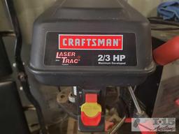 Craftsman 2/3 HP 10" Drill Press with Laser Trac