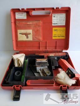 Hilti DX35 Powder Actuated Fastening System in Case