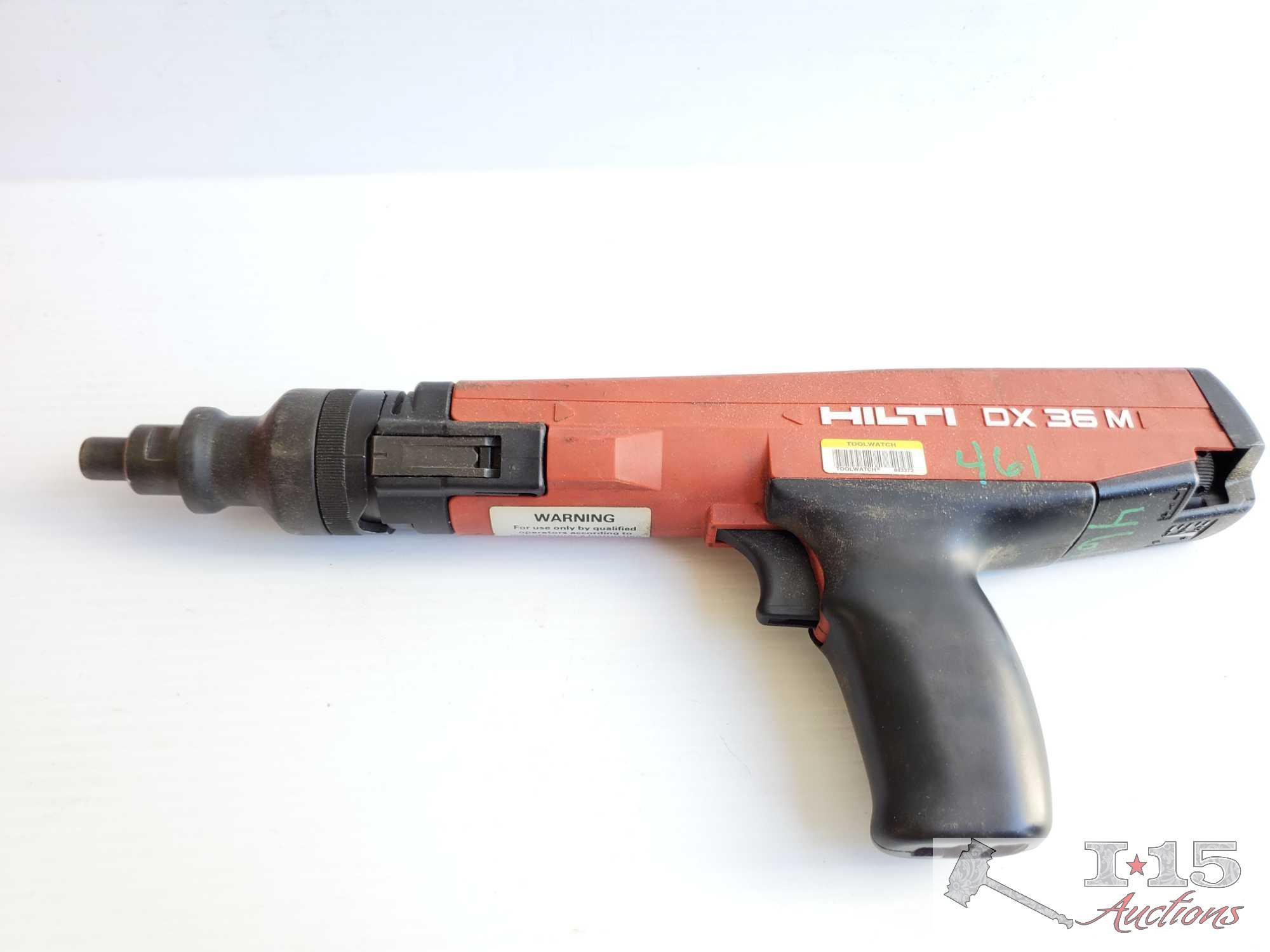 Hilti DX35 Powder Actuated Fastening System in Case
