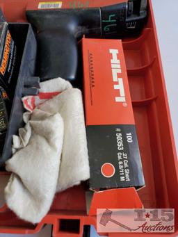 Hilti DX35 Powder Actuated Fastening System in Case