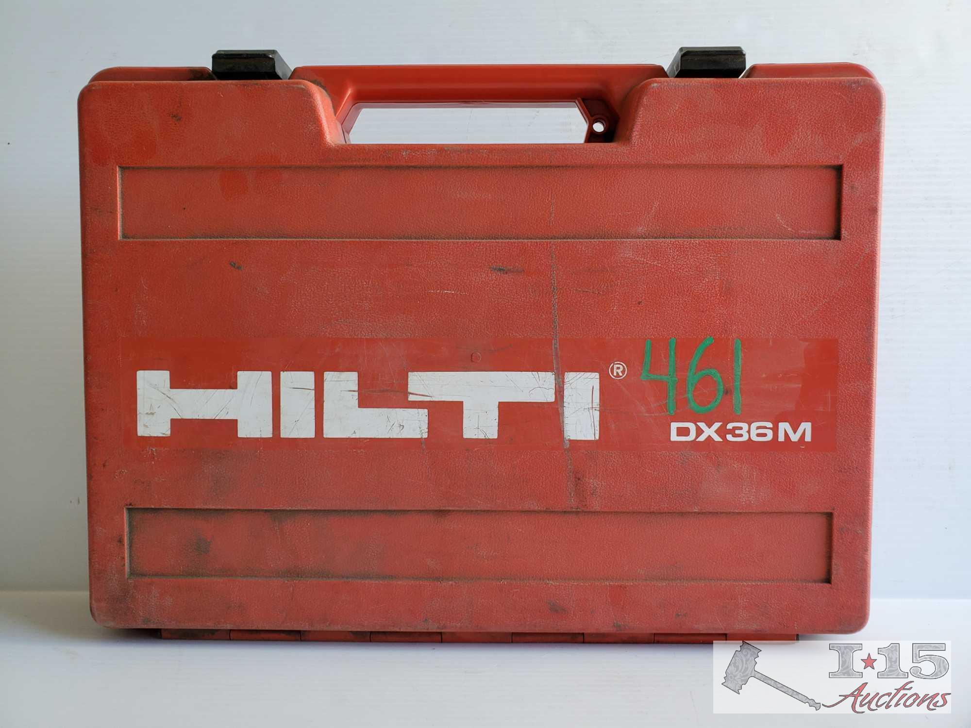 Hilti DX35 Powder Actuated Fastening System in Case