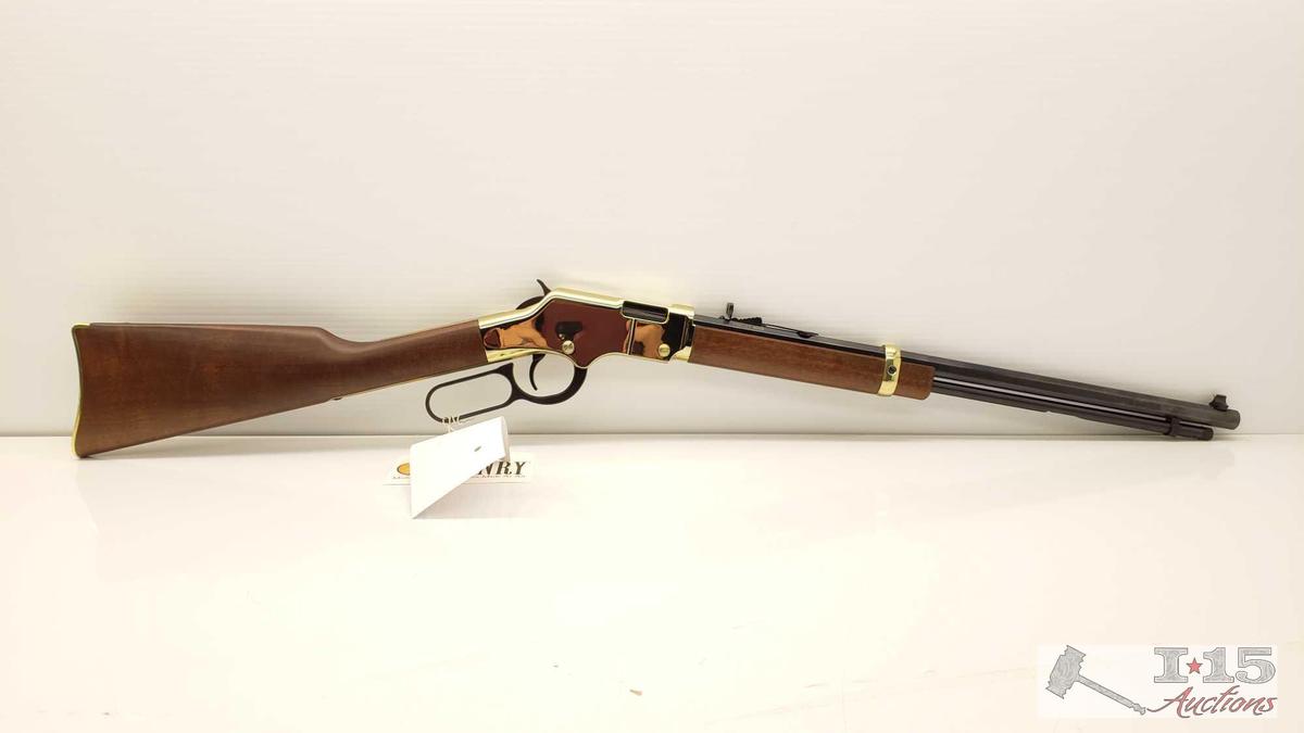 New, Henry Repeating Arms Golden Boy .17HMR Model: H004v