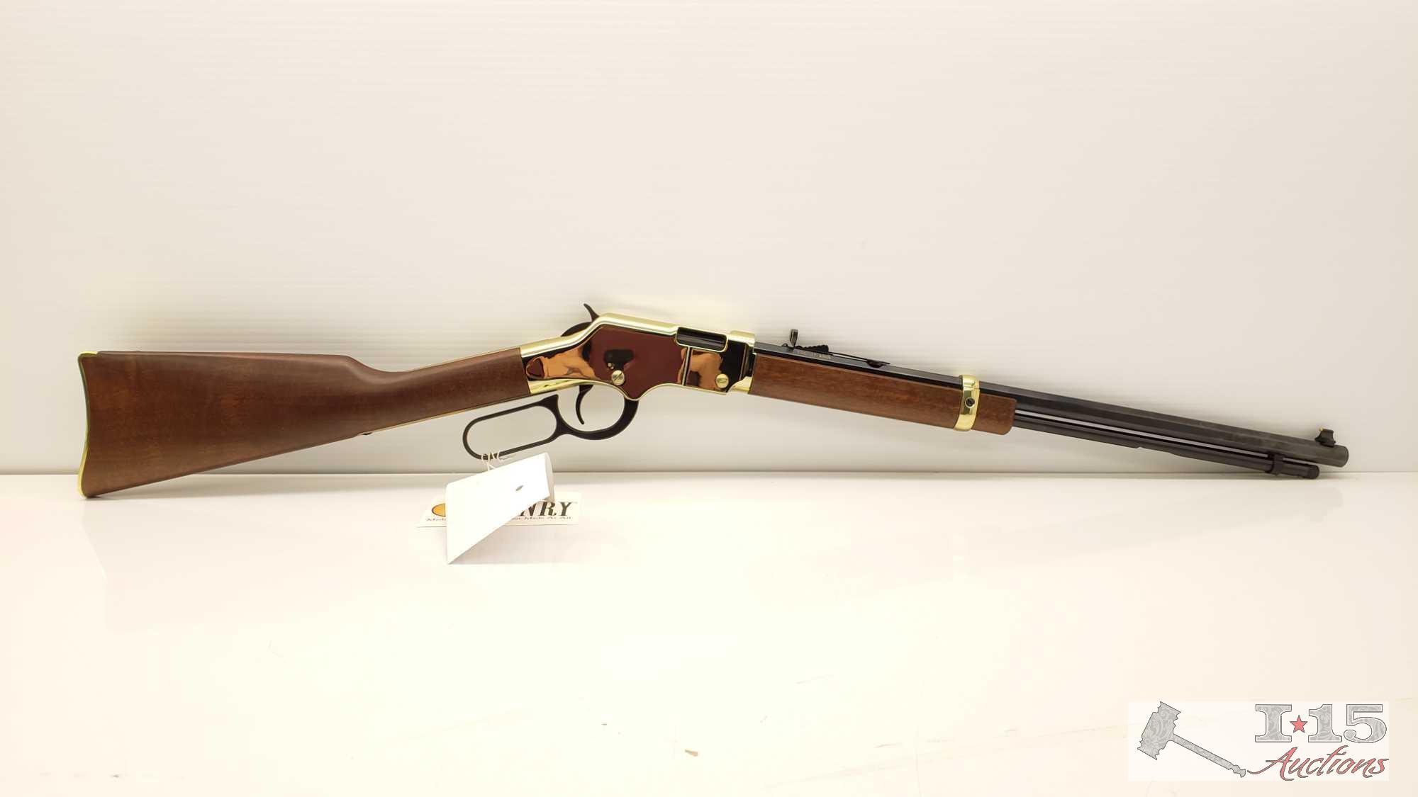New, Henry Repeating Arms Golden Boy .17HMR Model: H004v