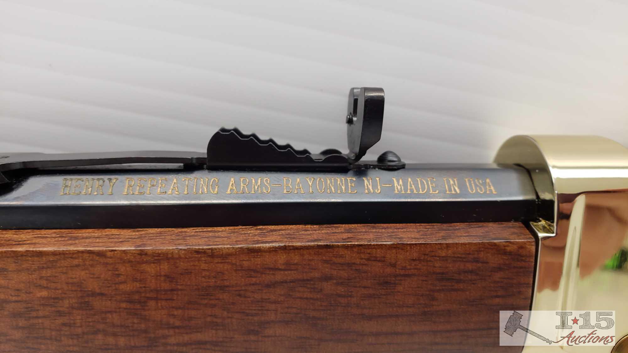 New, Henry Repeating Arms Golden Boy .17HMR Model: H004v