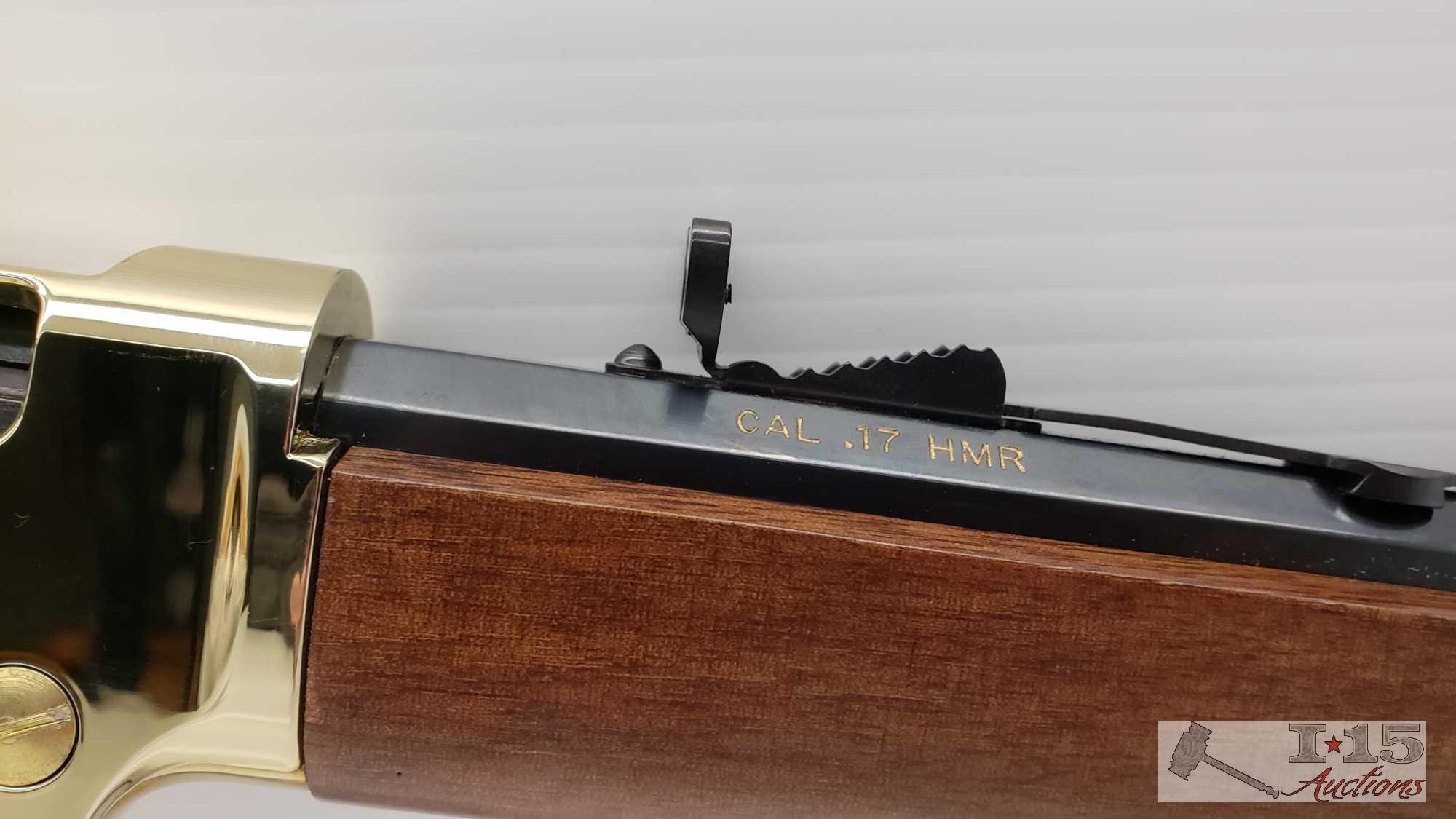 New, Henry Repeating Arms Golden Boy .17HMR Model: H004v