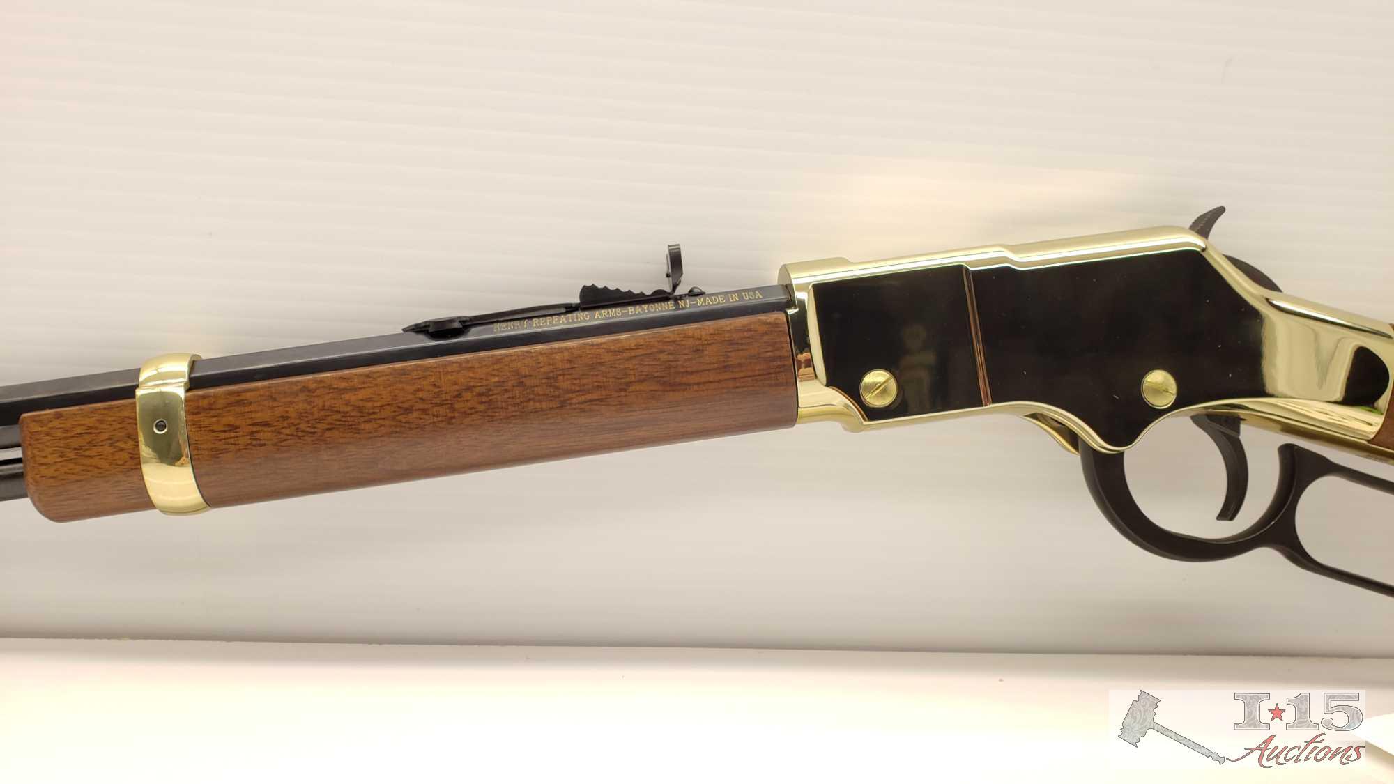 New, Henry Repeating Arms Golden Boy .17HMR Model: H004v