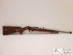 Ruger 10/22 .22lr "American Farmer" Wood Carved Rifle in Box
