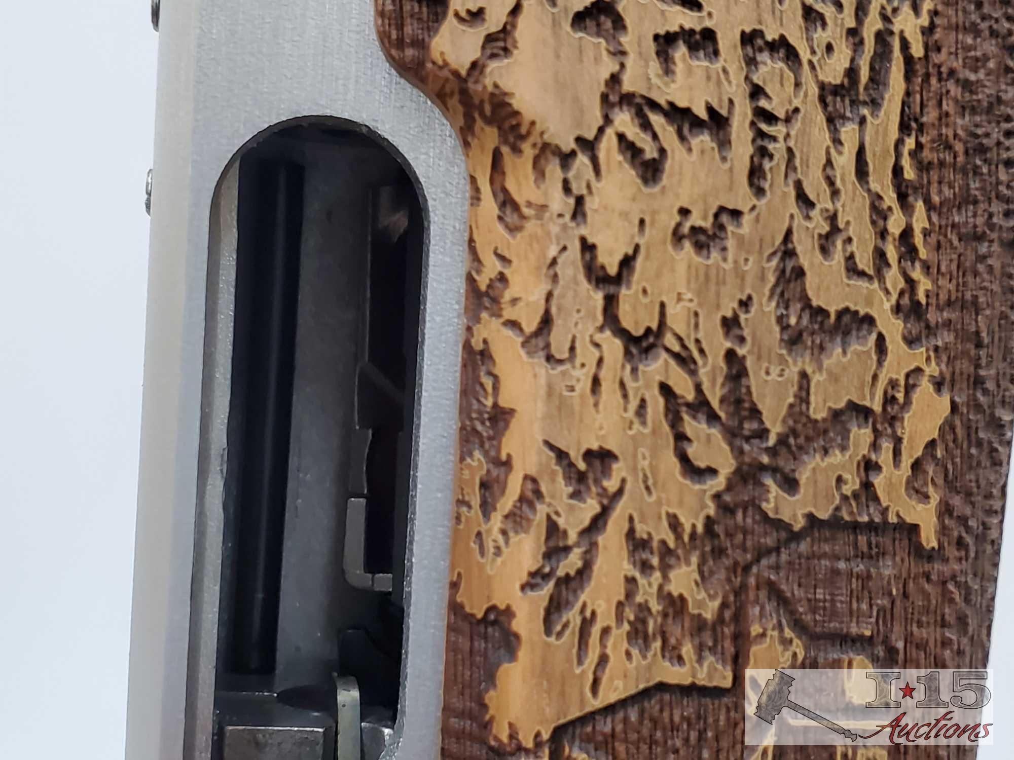 Ruger 10/22 .22lr "American Farmer" Wood Carved Rifle in Box