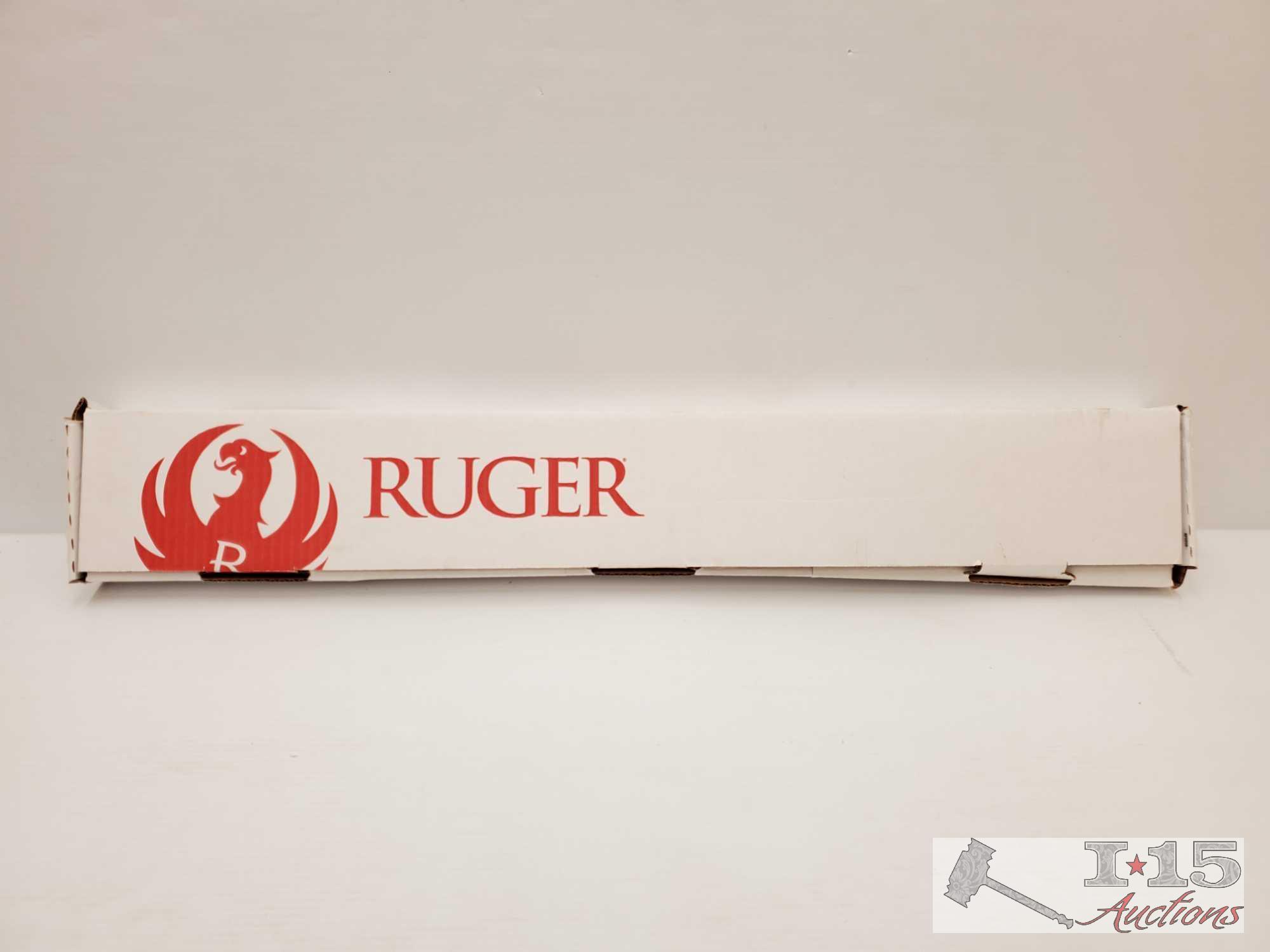 Ruger 10/22 .22lr "American Farmer" Wood Carved Rifle in Box