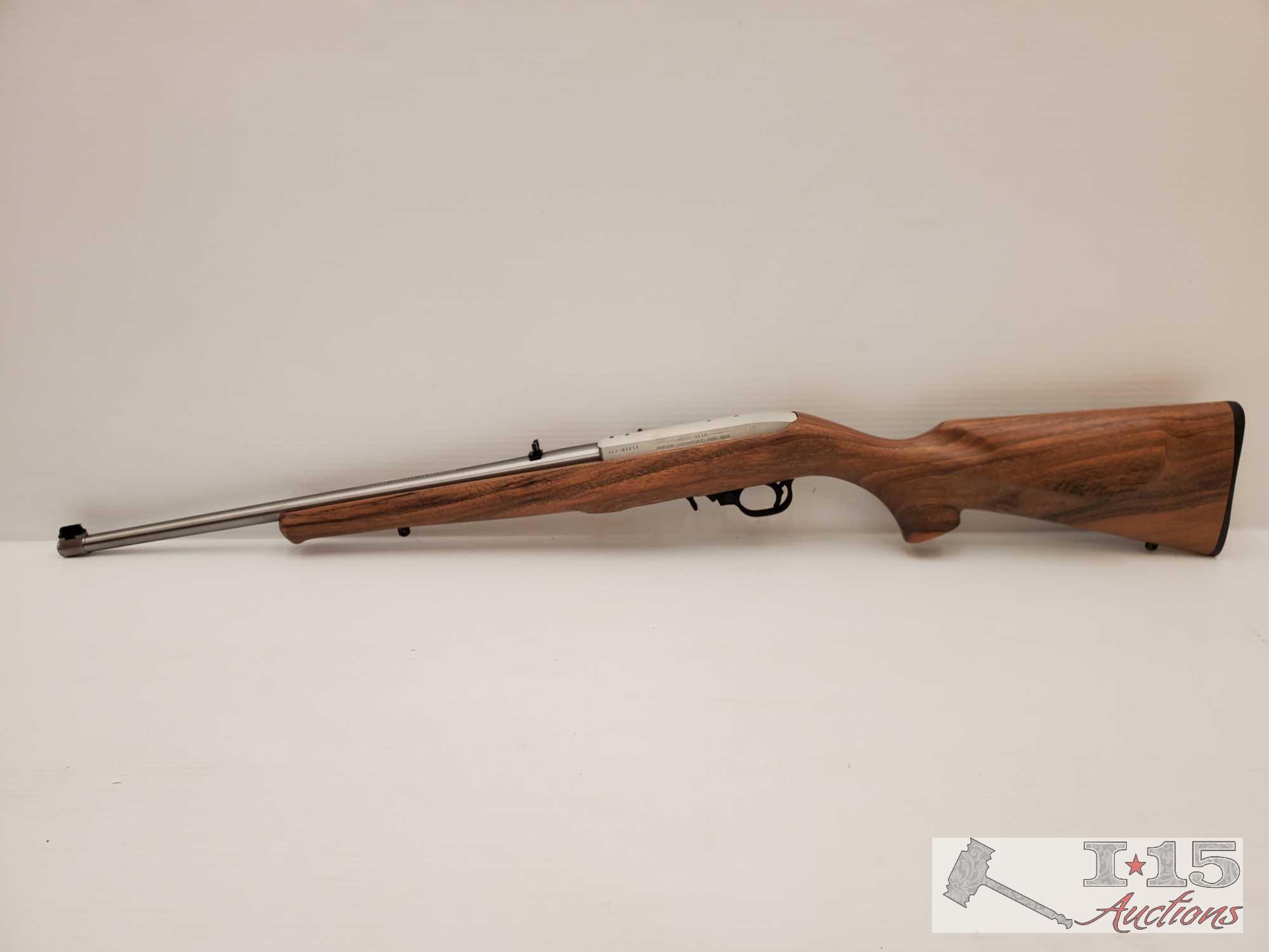 Ruger 10/22 .22lr "American Farmer" Wood Carved Rifle in Box