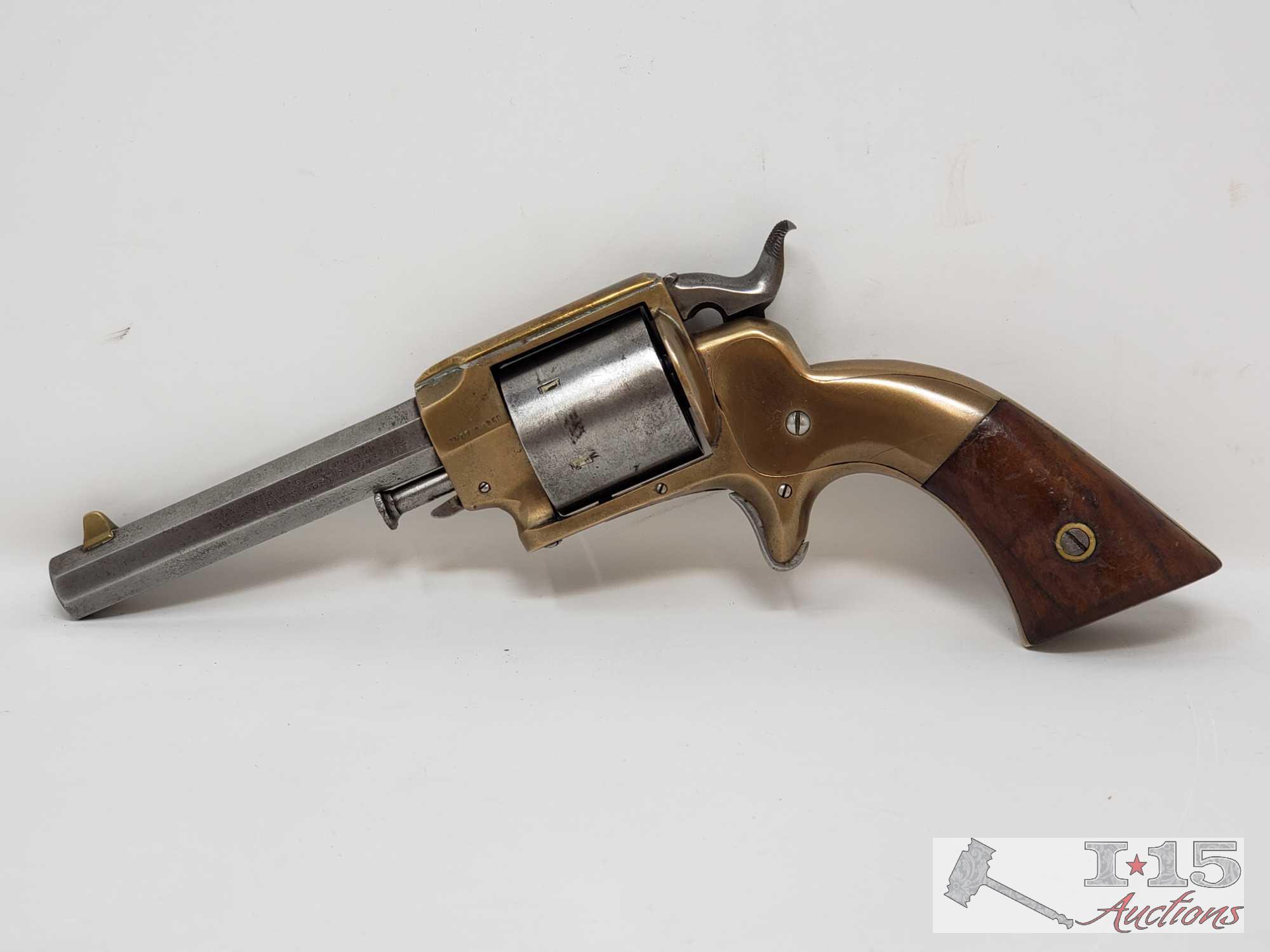 Allen & Wheelock Side Hammer .32 short Revolver