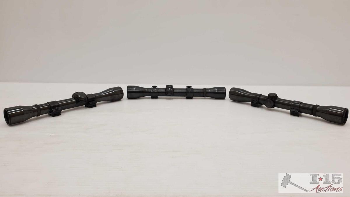 3 Weaver Scopes