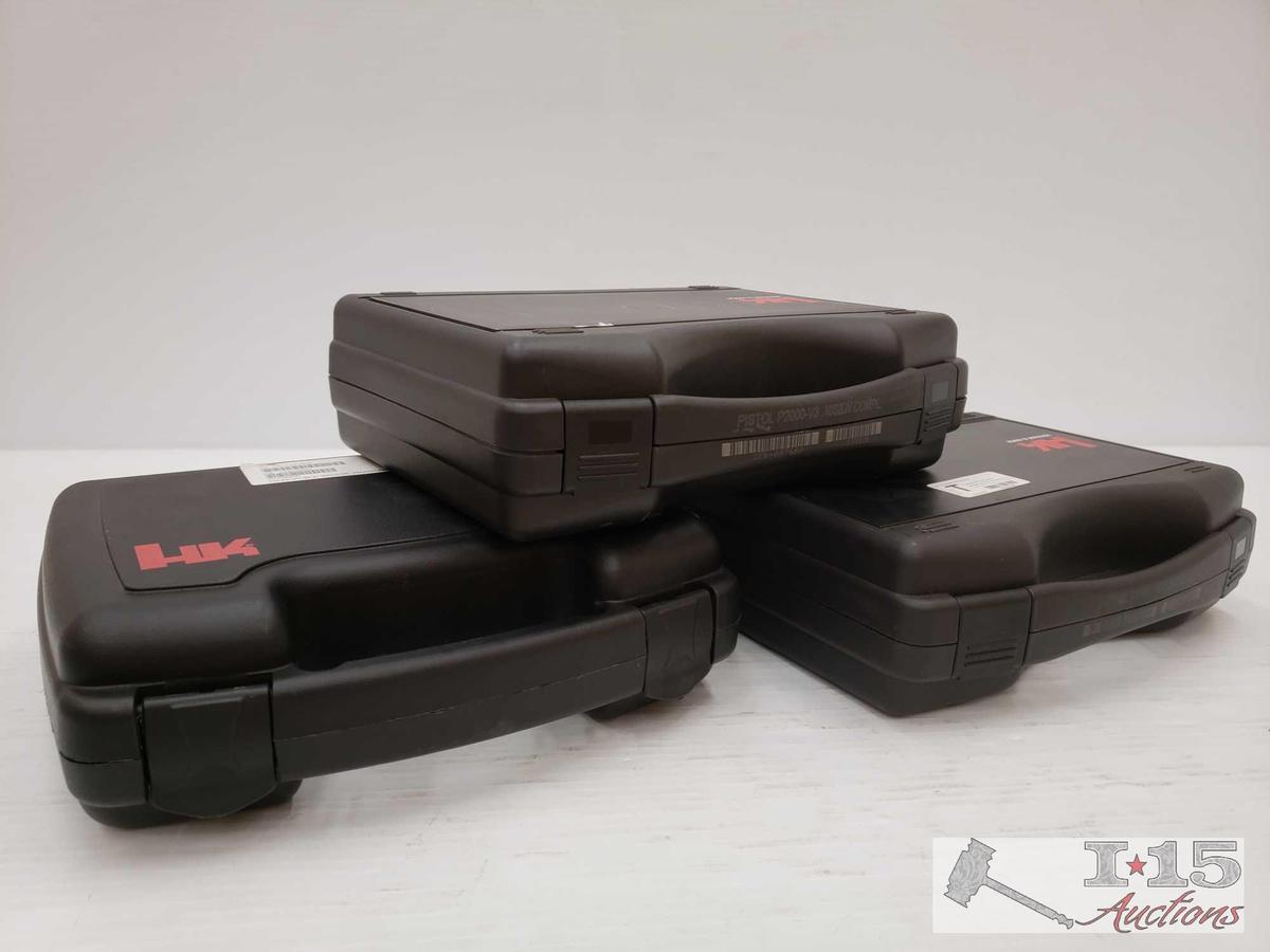 3 Heckler & Koch Gun Cases