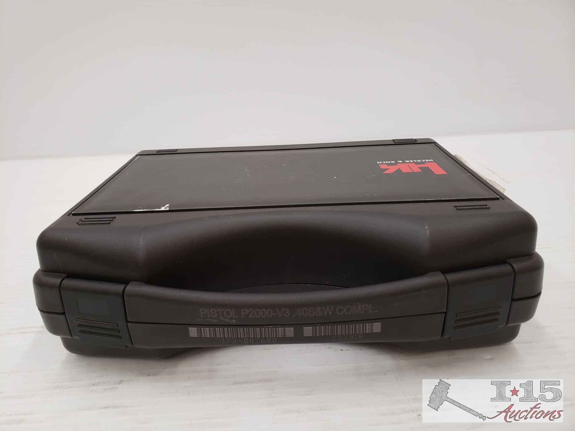 3 Heckler & Koch Gun Cases