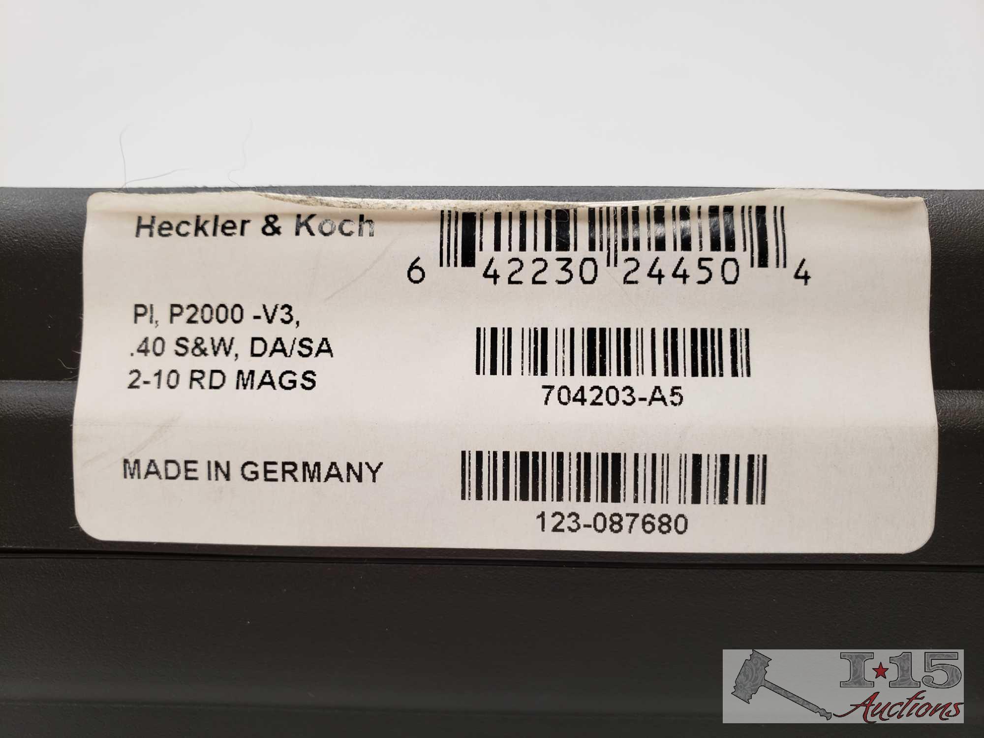 3 Heckler & Koch Gun Cases